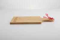 Planche à découper en bambou naturel COSEN Home Deco, style américain, écologique, avec poignée, pour fromage, cuisine et service