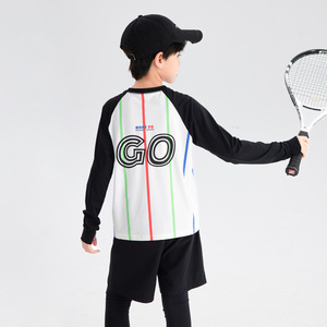 Maillot de cyclisme pour enfant, respirant, manches courtes, séchage rapide, polyester, impression personnalisée pour équipe, service OEM gratuit, adultes - Product Image 2