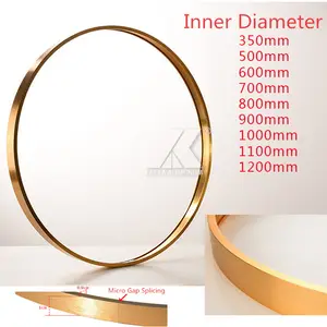 30 60 90 100 120 Cm Round Aluminum Alloy Oil Painting Other Frame For Artistic Pictures Photo Framing