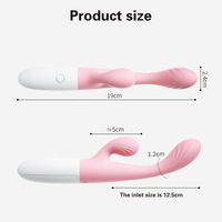 Erotische Kaninchen Vibrator Dildo G-Punkt Klitoris Stimulator Nippel Vagina Massage gerät Weibliche Mastur bator Orgasmus Sexspielzeug