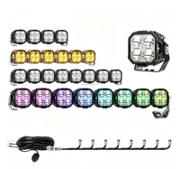 Barre lumineuse LED tout-terrain 42 pouces à faisceau spot : certifiée IP67 pour Jeep Wrangler JL et accessoires de SUV 4x4