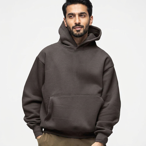 Sudadera con Capucha de Alta Calidad, Estilo Hip Hop, con Estampado Vintage, Logotipo, Tejido Grueso, para Jóvenes, Invierno, Felpa, Nueva, Talla Grande, Suave, para Hombre - Product Image 1