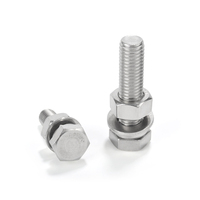 Baut dan Mur Baja Tahan Karat A4 A2 M8 serta Washer Baja Tahan Karat 304 untuk Jendela, Bolt Carrier Group Ar15