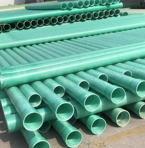 DN32 Glasvezelversterkte kunststof (GFK) mortelpijpen voor ondergrondse drainage/rioolleidingen, aanpasbare lengte, 450 psi, snijbaar - Product Image 4