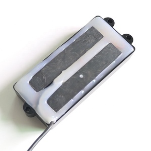 Micros de <span class=keywords><strong>basse</strong></span> Donlis <span class=keywords><strong>5</strong></span> <span class=keywords><strong>cordes</strong></span> humbucker <span class=keywords><strong>Musicman</strong></span> Avec barre magnétique en céramique et 4 fils de sortie conducteurs - Product Image 4
