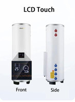 Chauffe-eau électrique portable sur pied de grande capacité (150L, 200L, 300L, 500L) pour salle de bain, idéal pour le stockage d'eau chaude et les douches.