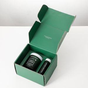 Bouteille/pot de capsule carrée de couleur personnalisée écologique Boîte en papier de haute qualité Ensemble de paquets de suppléments de pilules Boîte-cadeau d'avion - Product Image 3