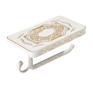 KEGAO Portarotolo da Parete in Alluminio Senza Foratura <span class=keywords><strong>per</strong></span> <span class=keywords><strong>Bagno</strong></span>, <span class=keywords><strong>Porta</strong></span> <span class=keywords><strong>Carta</strong></span> Igienica con Mensola <span class=keywords><strong>Porta</strong></span> Telefono - Product Image 1