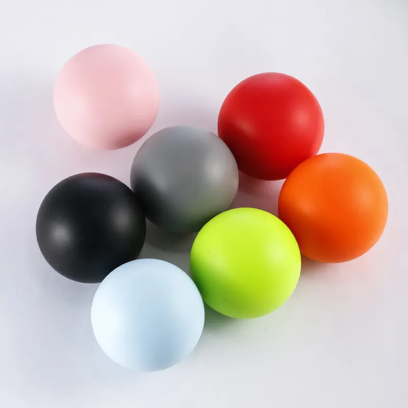 सिलिकॉन मालिश लैक्रोस गेंद रोलर, पैरों के लिए भौतिक चिकित्सा उपकरण, गर्दन, घुटनों, योग, आदर्श सिलिकॉन मालिश गेंद