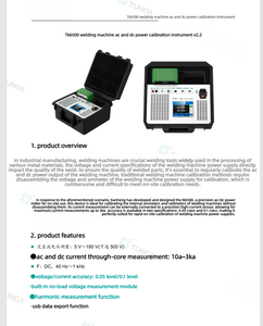 Calibrateur de machine à souder AC/DC TUNKIA TK6500, testeur portable sur site classe 3kA 0,05/0,1 - Product Image 4