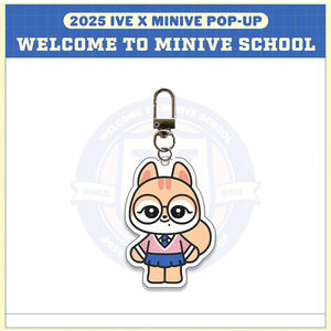 Kpop IVE Llavero Minive de Dibujos Animados, Colgante Acrílico Lindo, Bolsa, Accesorios, Llavero, LEESEO, REI, YUJIN, REI, Colecciones de Fans, Regalo - Product Image 5