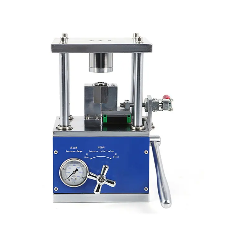 Sertisseuse d'étanchéité de cellule de cylindre hydraulique de laboratoire