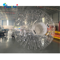 Bola gigante de pvc inflável para adulto, preço de fábrica, zorb