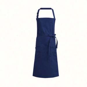 Tablier de cuisine imprimé en polyester, coton et lin, écologique, avec logo, pour restaurant, jardin, cuisine, avec poches - Product Image 3