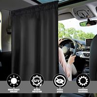 Rideau de séparation avant-arrière pour voiture