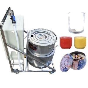 Machine industrielle mobile électrique automatique de fusion et de remplissage de cire, distributeur de paraffine chaude, système de distribution de cire pour bougies - Product Image 1