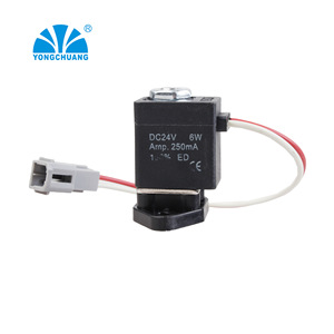 Yongchuang YCWG-028 Solenoid Valve DC24V 250mA For Automotive Water Refrigeration Systems - Product Image 1