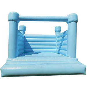 Videur gonflable rose de livraison gratuite avec le château plein d'entrain d'air de piscine de boule pour la <span class=keywords><strong>location</strong></span> de carnaval de mariage - Product Image 1