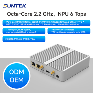 Système d'inférence IA 64 Go 6TOPS, Boîtier IA, WiFi double bande, 4G, Suntek AI <span class=keywords><strong>PC</strong></span>, Ordinateur intelligent de périphérie - Product Image 3
