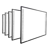 Tableau blanc interactif de 96 pouces, tableau blanc numérique intelligent à projection infrarouge pour salle de classe, bureau, 82 à 105 pouces