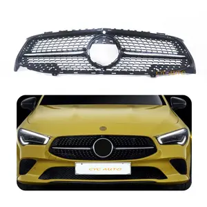 W118 grille C118 front bumper diamond grill for Mercedes Benz CLA Class W118 Coupe C118 body kit 2019 2020 2021 2022+