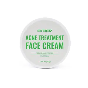 Crema Facial para el acné, crema blanqueadora Facial antiacné y antiacné, con Logo personalizado