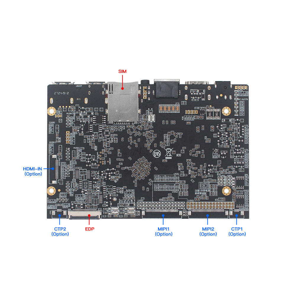 水晶 Rockchip RK3568 Android/Linux Development Board for 4K Video