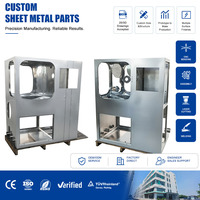 Services de fabrication d'ensembles métalliques sur mesure en aluminium et acier inoxydable, découpe laser, pliage automatique, traitement des plaques d'aluminium