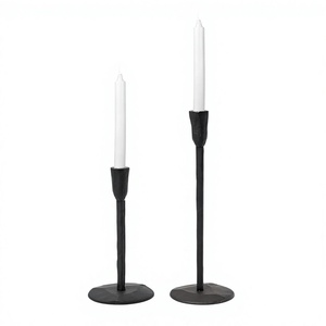 Awesome Design <b>Metal</b> Taper <b>Candle</b> <b>Holder</b> <b>Black</b> Coated for Home Event Parties Decorative <b>Candle</b> Stick <b>Holders</b> - Product Image 1