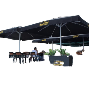 Sombrilla de Aluminio para Restaurante Comercial de Diseño Moderno de 3x3 m, Impermeable, Anti-UV, Ecológica, Muebles de Exterior - Product Image 2