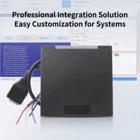 Lector RFID MQTT HTTP TCP/IP con SDK API Gratuito, Lector de Tarjetas de Red de Doble Frecuencia 125kHz 13.56MHz para Integración de Sistemas IoT