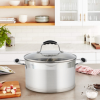 RORENCE EN STOCK – Fournisseur d'usine – Marmites et casseroles multifonctionnelles en acier inoxydable 18/10 de haute qualité avec fonctions de cuisson