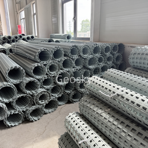 Materiale in poliestere e geogriglie tipo prodotti per sterro di rinforzo in fibra di basalto - Product Image 5