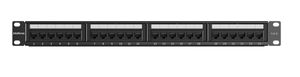 Ropassor RPS-2032H8C6 Panneau de brassage réseau CAT6 UTP préprogrammé 24 ports 19" 1U Double IDC <span class=keywords><strong>T568A</strong></span>/<span class=keywords><strong>B</strong></span> Bronze phosphoreux plaqué or 100% - Product Image 5