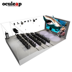 Cinéma éducatif sur le thème de la réalité virtuelle, fauteuil de réalité virtuelle 5D, divertissement AR/VR, expérience immersive multisensorielle, vol 9D sur <span class=keywords><strong>PC</strong></span> - Product Image 5