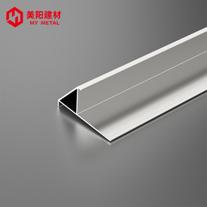 Múltiples opciones de tamaño 3mm 5mm 8mm Panel de pared decorativo de aluminio antioxidante Perfiles Embellecedor de esquina para azulejos de pared - Product Image 2