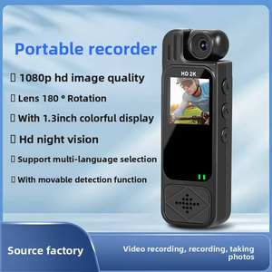 High-definition opname voor een actieve levensstijl Mini 2K sportcamera met 180° draaibaar display - Product Image 2