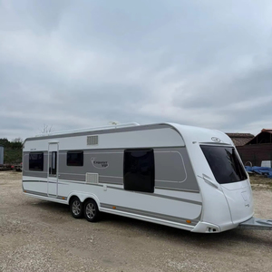 Caravana Modular de Lujo para Familias, Remolques de Viaje Resistentes, Autocaravana de Expedición con Baño - Product Image 1