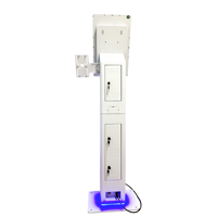 Kiosque personnalisable KIO2151 avec imprimante de reçus intégrée, écran 21,5 pouces, terminal de point de vente, design moderne élégant, refroidissement sans ventilateur