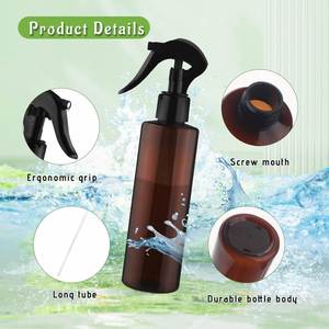 Hot Selling 100ml 250ml 300ml 500ml for White Recycled Plastic <b>Spray</b> Bottle with Pump Sprayer and Screen Printing - Product Image 3