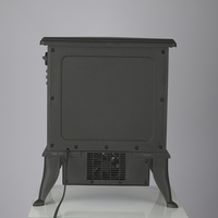 Poêle électrique à foyer infrarouge Climate Choice, portable, avec protection contre le basculement, effet 3D bois et feu, pour la maison