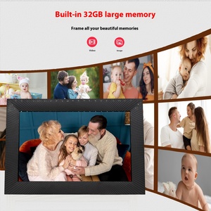 Khung 10.1 Inch Thông Minh Ảnh Kỹ Thuật Số HD Màn Hình Cảm Ứng Wifi Video Phát Lại MP4 MP3 Cross-Biên Giới Điện Tử Nhựa Album Ảnh - Product Image 2