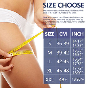 Soporte de Rodilla con Anillo de Silicona para la Rótula, Protección Profesional, Ligero, Antideslizante, con Resortes Flexibles para Correr - Product Image 6