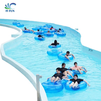 H-Fun Supply Tabung Air PVC Transparan Bersertifikasi CE untuk Kolam Renang & Taman Air Komersial