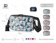 Borsa a Tracolla in Plastica per Donna con Stampa Cartoon, Resistente all'Acqua, Monospalla, Stile Moda per Tutte le Stagioni - Product Image 1