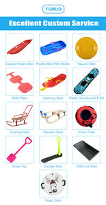 YumuQ Toboggan Remorquable Ski Adultes Gonflable Neige Landau Jouet Chien De Traîneau <span class=keywords><strong>Prix</strong></span> Avec Poignée - Product Image 6