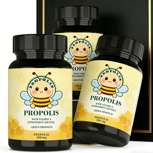 Gélules de Propolis Verte OEM avec Vitamine E pour le Soutien Immunitaire, la Protection Antioxydante et le Bien-être du Corps Entier - Product Image 3