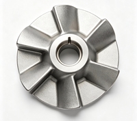 Pompe centrifuge en acier inoxydable à turbine semi-ouverte moulée par gravité SS304 SS316 CF8 CF8M pour boues et eaux usées