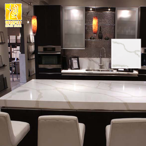 Tấm Đá Nhân Tạo Bán Sỉ BOTON, Mặt Bàn Bếp, Gạch Thạch Anh Calacatta Trắng - Product Image 5