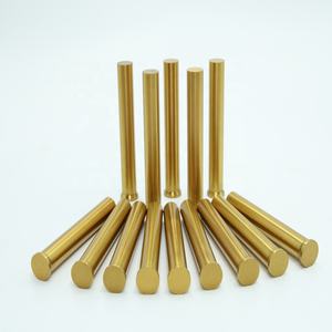 Piezas de Molde <span class=keywords><strong>2026</strong></span> M2 APS SKH51 DIN9861D, Pasador Expulsor, Punzón con Recubrimiento de Estaño, 10x80mm - Product Image 1